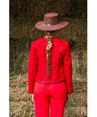 SACO ZAMACUECA ROJO