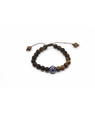Pulsera Talavera ojo de tigre