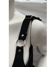 Jumpsuit negro de mezclilla