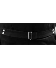 Jumpsuit negro de mezclilla