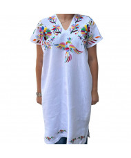 Huipil Otomi Pavo real  (Multicolor)
